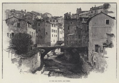 I den gamle bydel, San Remo af Amedee Forestier
