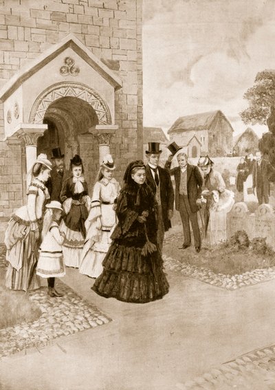 Dronning Victorias liv ved Osborne: Hendes Majestæt ved Whippingham Church, fra 