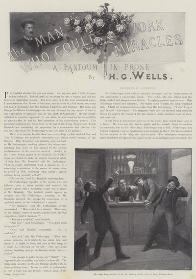 Manden, der kunne udrette mirakler, af H.G. Wells af Amedee Forestier