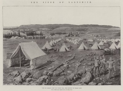 Belejringen af Ladysmith litho af Amedee Forestier
