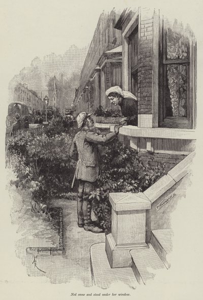 Sønnens veto, af Thomas Hardy af Amedee Forestier
