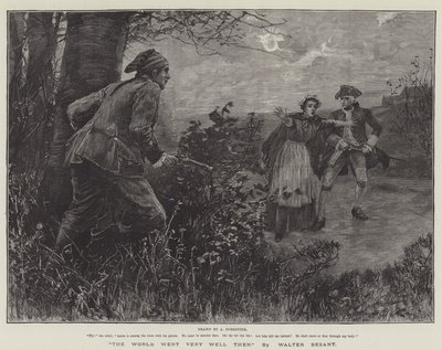 Verden gik meget godt dengang, af Walter Besant af Amedee Forestier