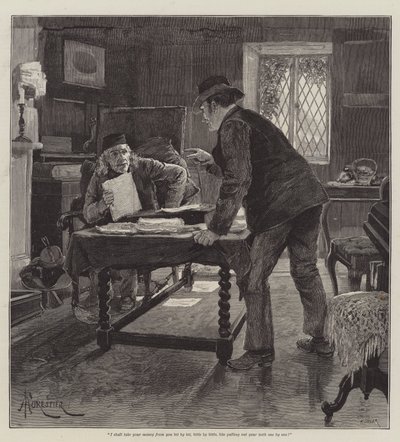 To Call Her Mine, af Walter Besant af Amedee Forestier