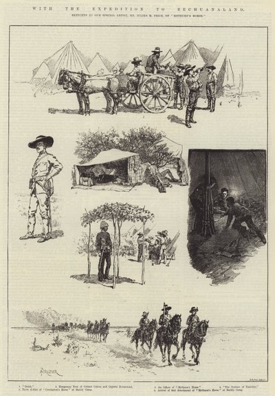 Med Ekspeditionen til Bechuanaland af Amedee Forestier