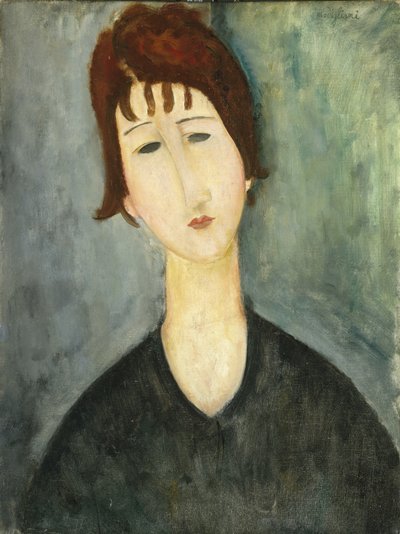 En kvinde, 1917-20 af Amedeo Modigliani