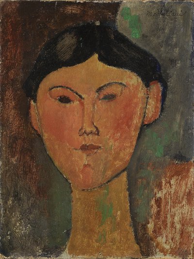 Beatrice Hastings, 1915. af Amedeo Modigliani