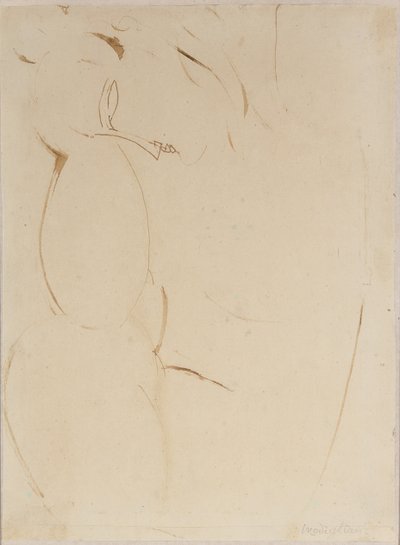 Cariatide af Amedeo Modigliani
