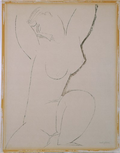Karyatide af Amedeo Modigliani