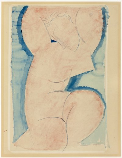 Karyatide af Amedeo Modigliani