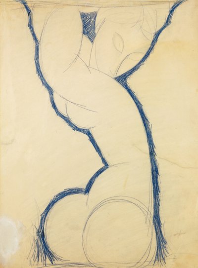 Karyatide af Amedeo Modigliani