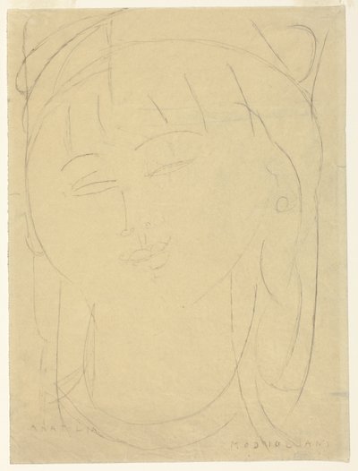 Leder af Anatolien af Amedeo Modigliani