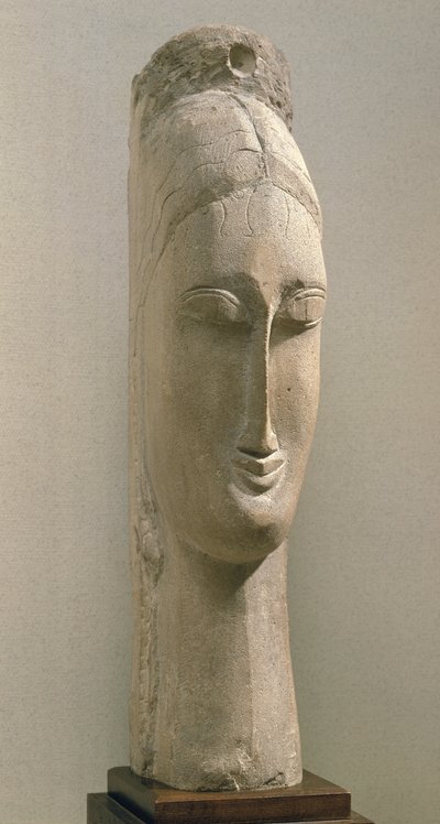Hoved af en kvinde af Amedeo Modigliani