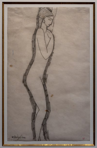 Hermafrodit-profil af Amedeo Modigliani