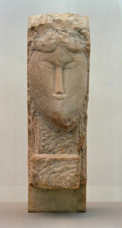 Hovedet af en kvinde af Amedeo Modigliani