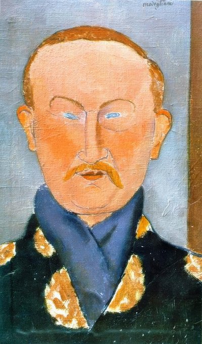Leon Bakst af Amedeo Modigliani