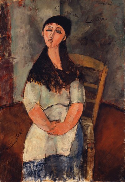 Lille Louise, 1915 af Amedeo Modigliani