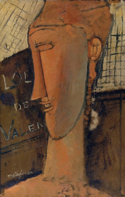 Lola af Valencia, 1915 af Amedeo Modigliani