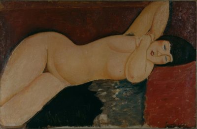 Liggende nøgen af Amedeo Modigliani