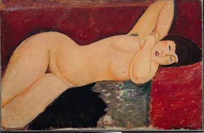 Liggende nøgen af Amedeo Modigliani