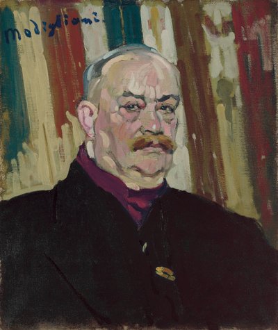 Portræt af Joseph Levi, ca. 1909 af Amedeo Modigliani