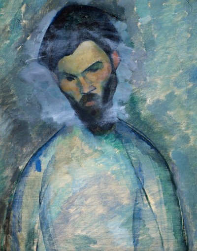 Portræt af Constantin Brancusi af Amedeo Modigliani