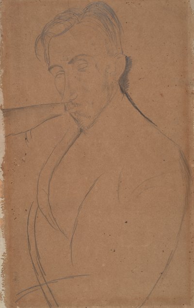 Portræt af Donato Frisia af Amedeo Modigliani
