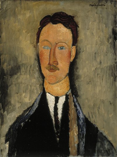 Portræt af Léopold Survage 1879-1968 af Amedeo Modigliani