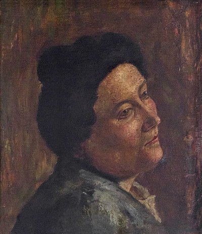 Portræt af fru Micheli af Amedeo Modigliani