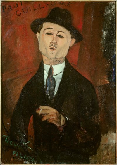 Portræt af Paul Guillaume af Amedeo Modigliani