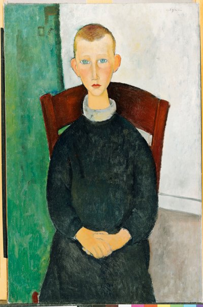 Viceværtens søn, 1918 af Amedeo Modigliani