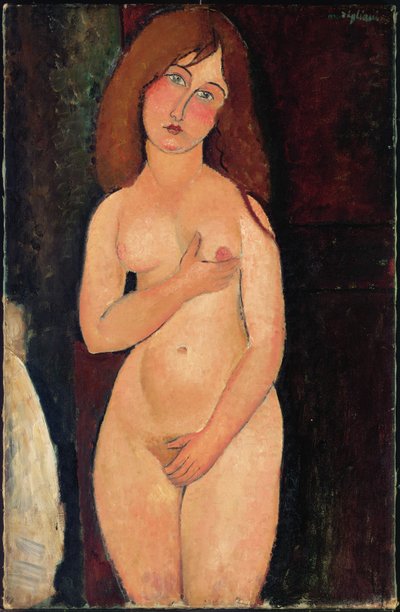 Venus eller stående nøgen eller nøgen Medici; Venus af Amedeo Modigliani