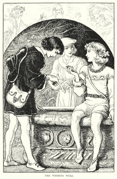 Ønskebrønden (gravering) af Amelia M. (attr.to) Bowerley or Bauerle