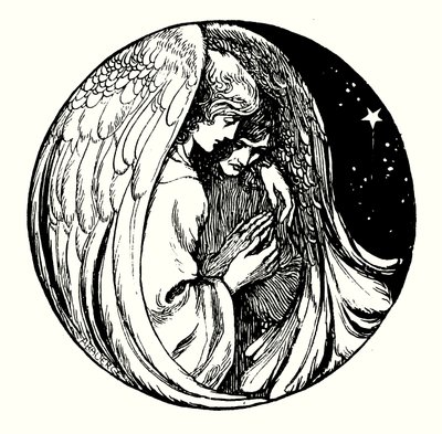 Titelsideillustration til Allegories af Frederic W Farrar (gravering) af Amelia M. (attr.to) Bowerley or Bauerle