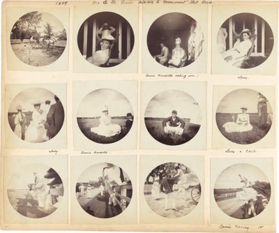 Charles Walter Amory familie album af American 19th Century