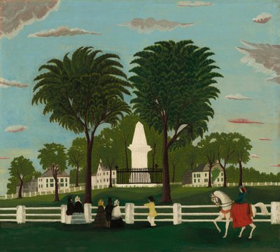 Lexington Battle Monument af American 19th Century