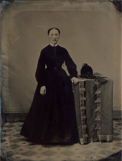Portræt af en borgerkrigsenke af American 19th Century
