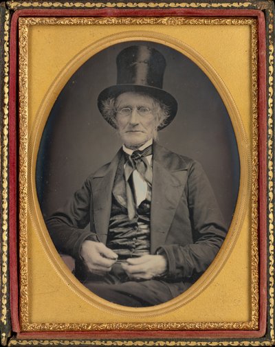Portræt af en mand af American 19th Century