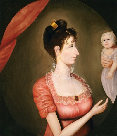 Den stolte mor af American 19th Century