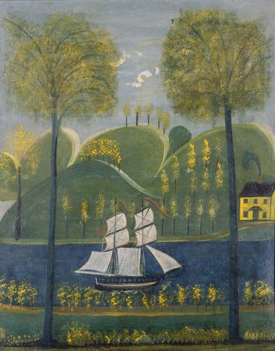 Under fuld sejl af American 19th Century