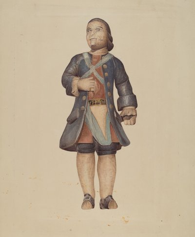 Billethead soldat af American 20th Century