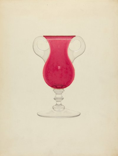 Blæst glas af American 20th Century