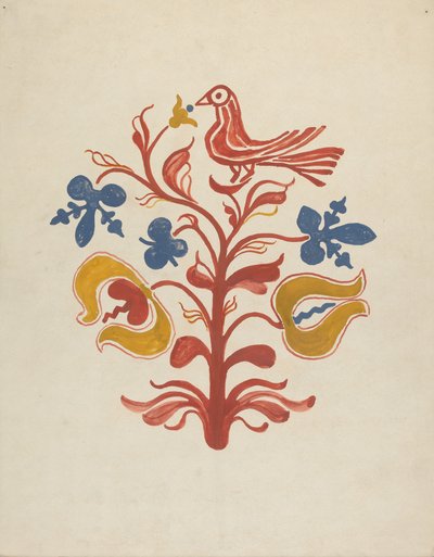 Design fra foreslået portefølje af American 20th Century