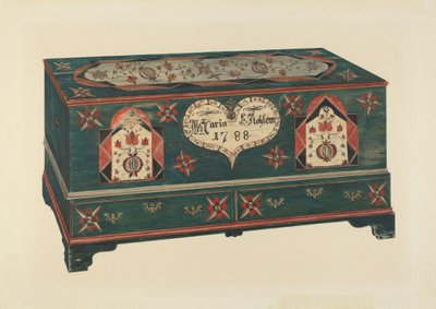Dower kiste af American 20th Century