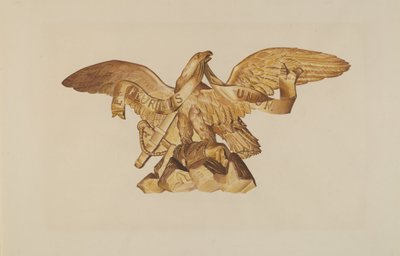 Eagle fra USS Enterprise af American 20th Century