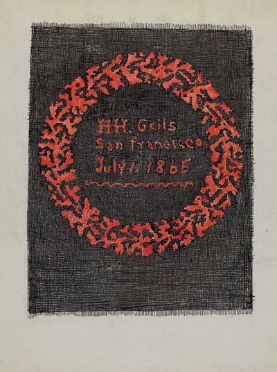 Broderier af American 20th Century