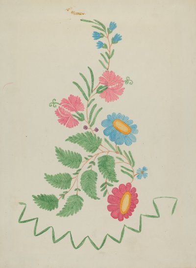 Blomstermotiver af American 20th Century