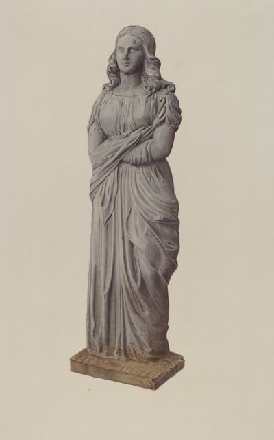Havefigur af American 20th Century