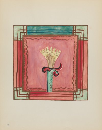 Plade 16: Alterpanel: Fra porteføljen "Spanish Colonial Designs of New Mexico" af American 20th Century
