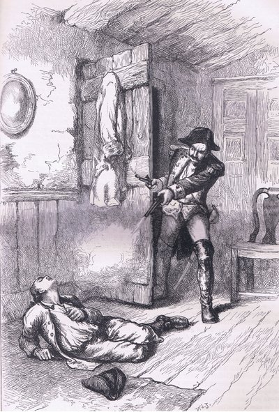 Fannings grusomhed: Murder of an American Planter, illustration fra Cassells History of the United States udgivet af Cassell, Petter & Galpin, ca. 1900 (litho) af American English school