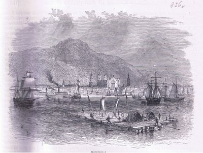 Montreal, illustration fra Cassells History of the United States udgivet af Cassell, Petter & Galpin, ca. 1900 (litho) af American English school